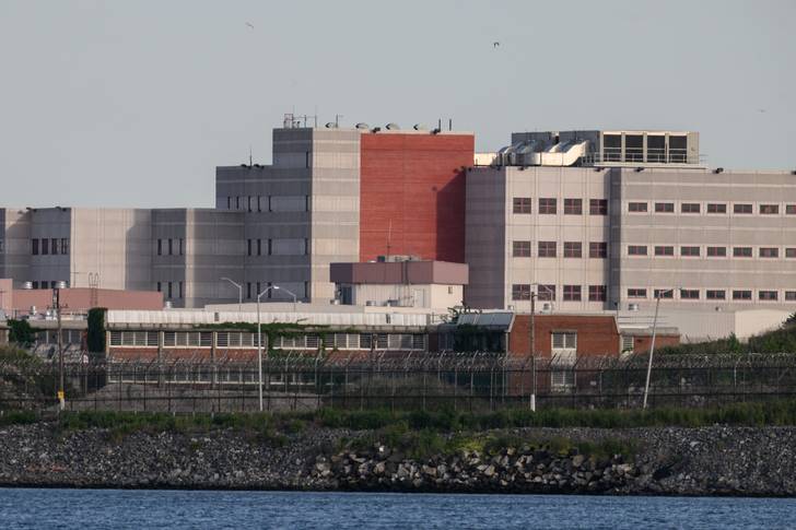 The Rikers Island facility as seen on June 6.